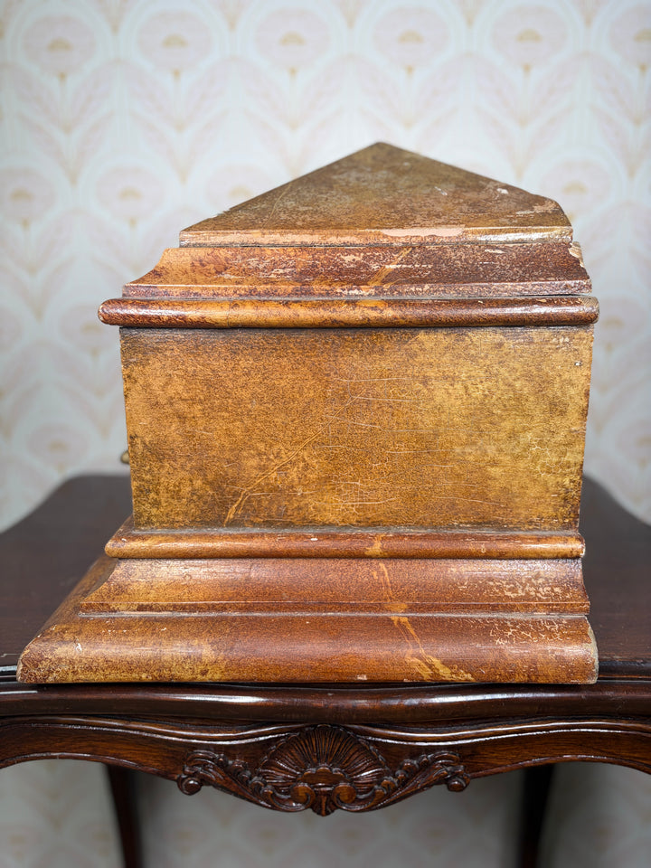 Decorative Wooden Wall Bracket with Gilt Rococo Hardware