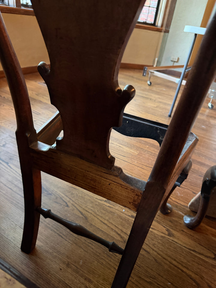 Circa 1720s - 1740s Set of Four George II Side Chairs