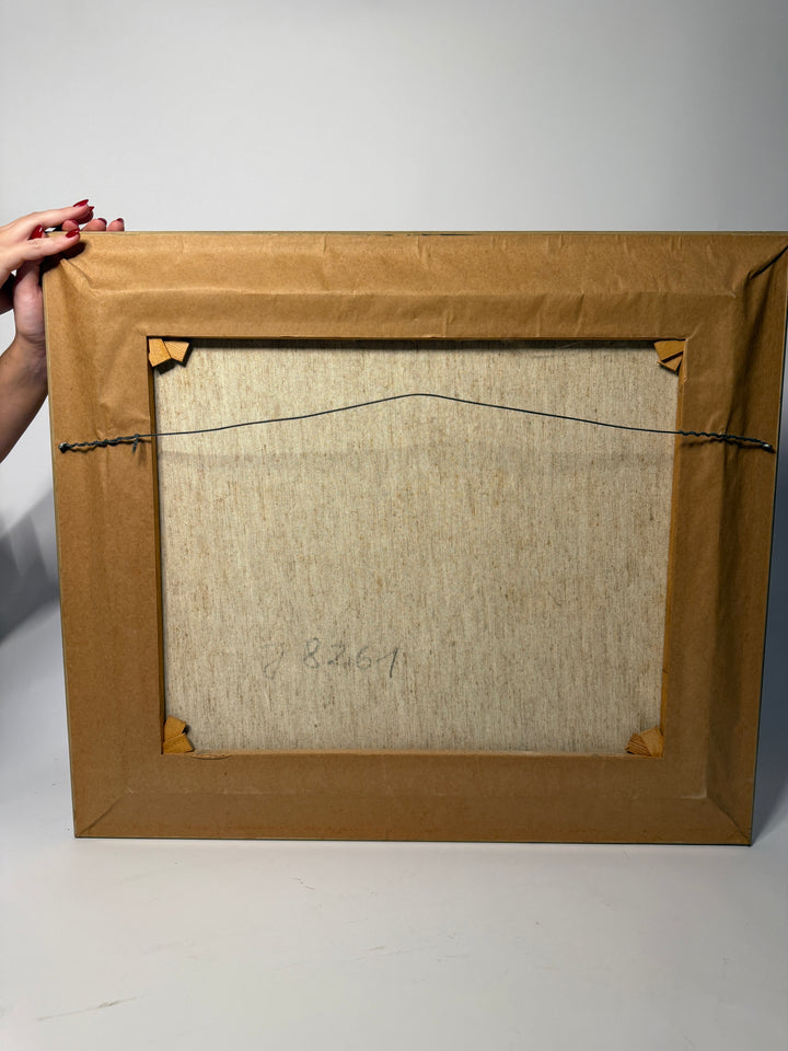 William Rutledge Garden Oil Painting