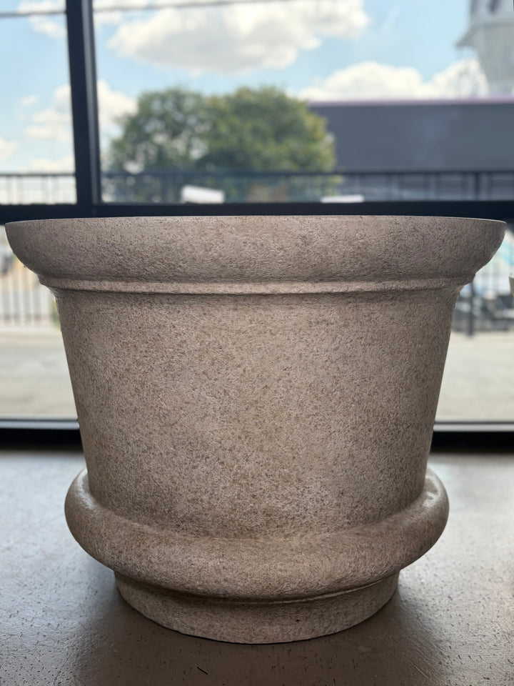 Large Stone-Look Planter