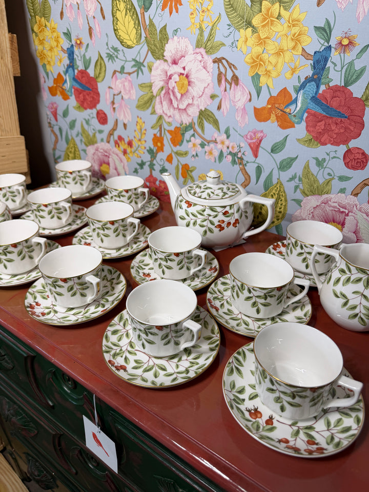 Vintage Tiffany & Co Arbor Tea Set (2000)