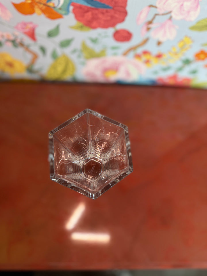 Vintage Tiffany & Co Hexagonal Vase