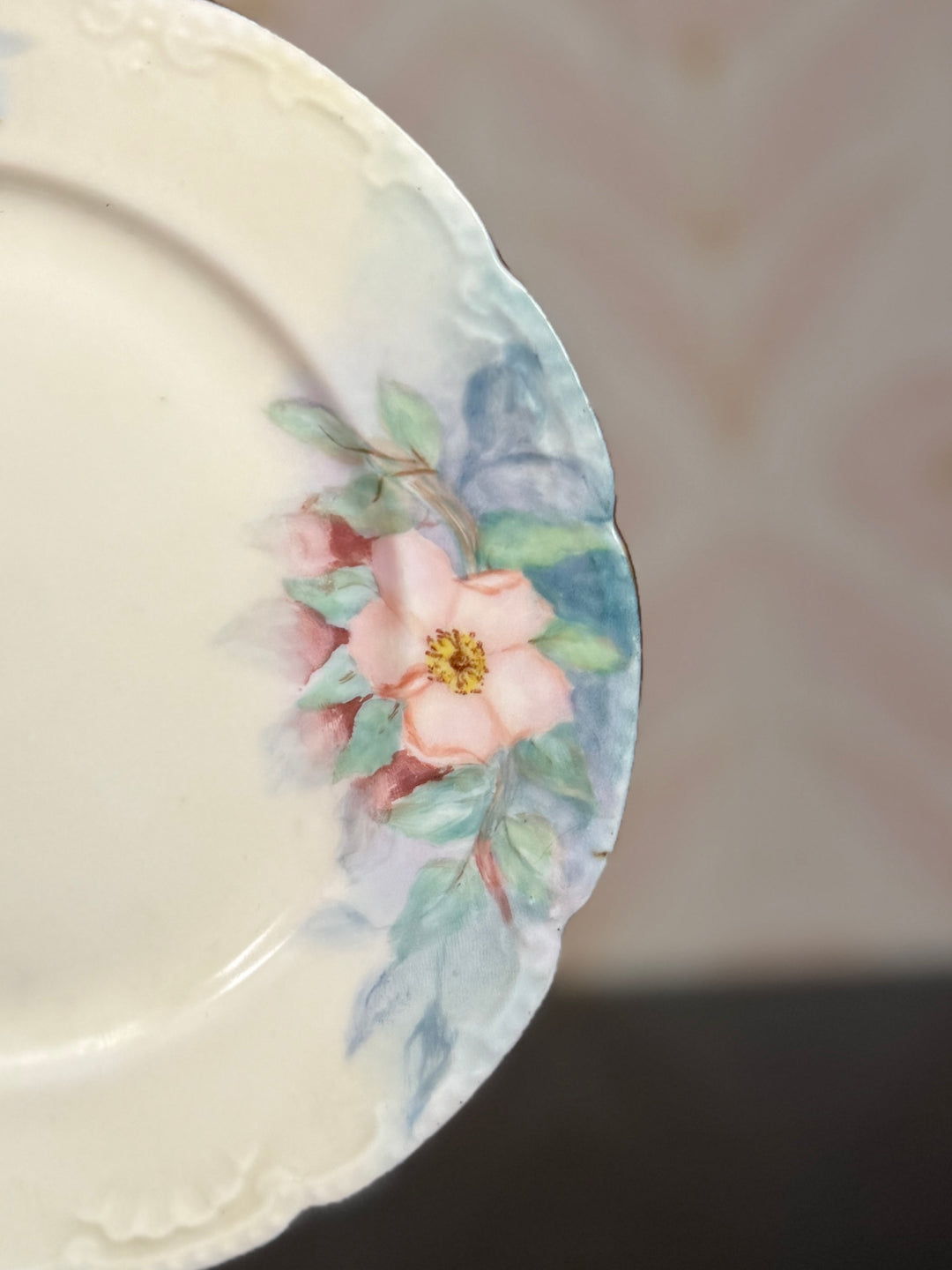 2 Limoges Saucers