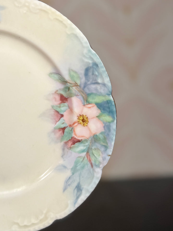2 Limoges Saucers