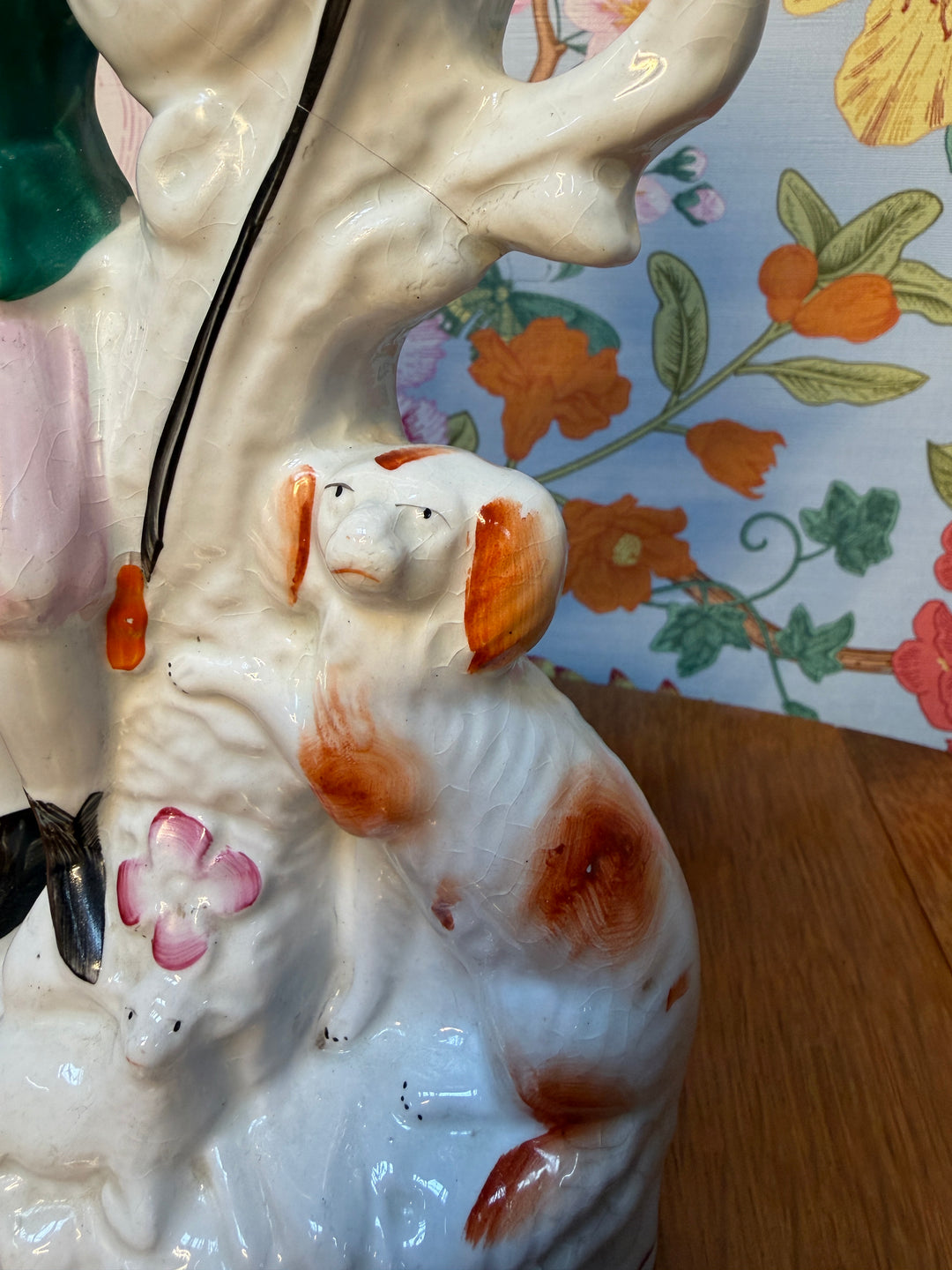 Staffordshire Man, Dog, and Lamb