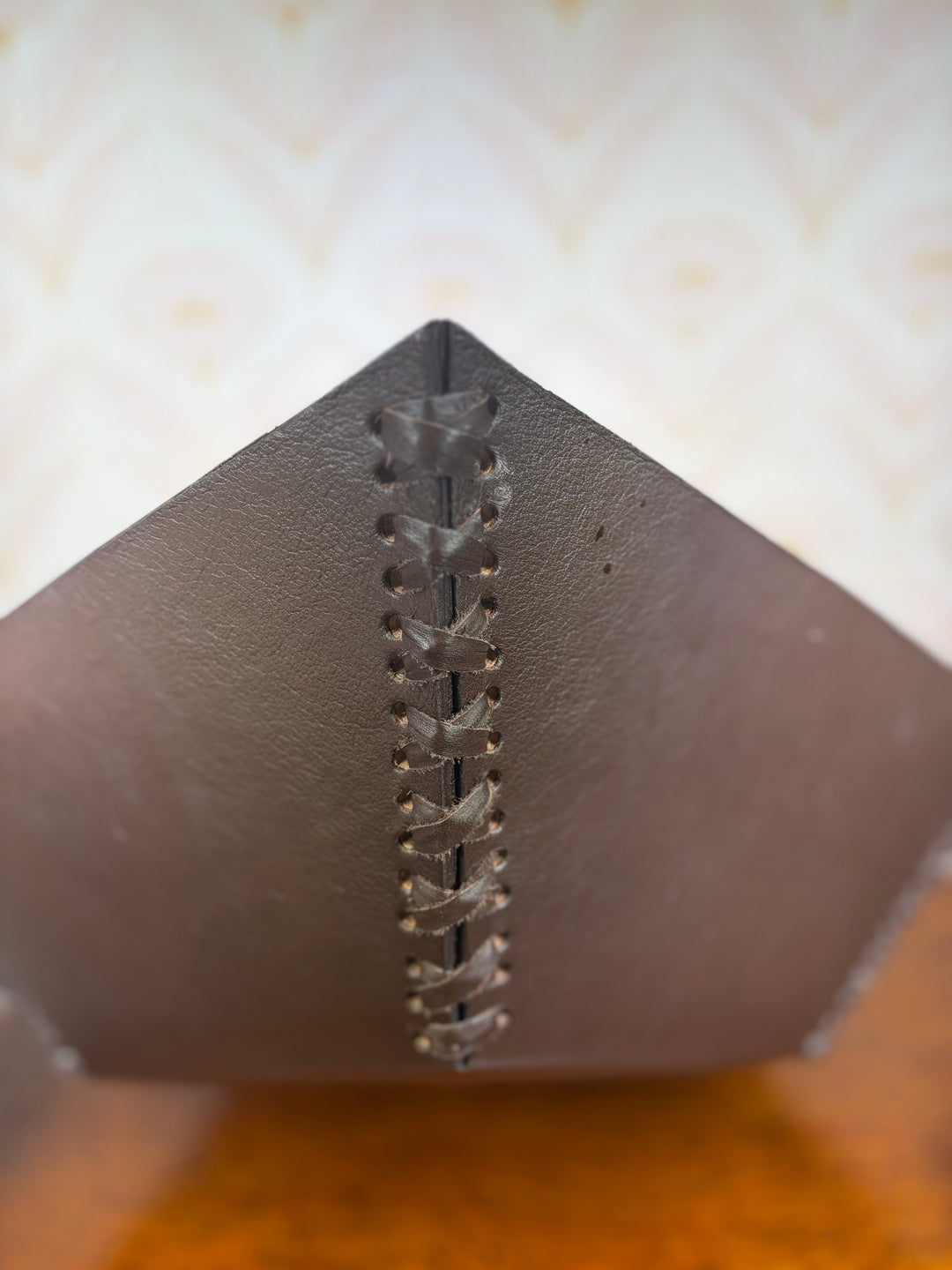 Cowhide Leather Bowl