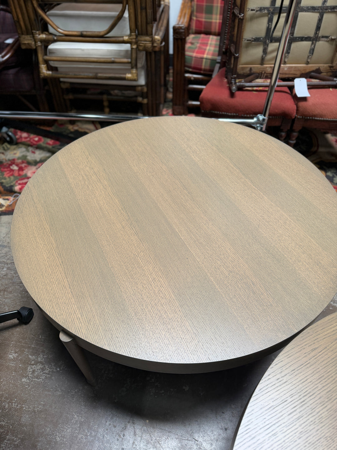 Large Round Double Coffee Tables