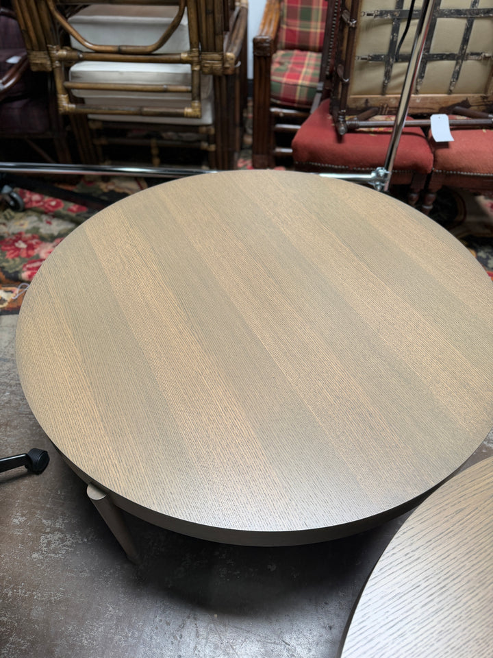 Large Round Double Coffee Tables