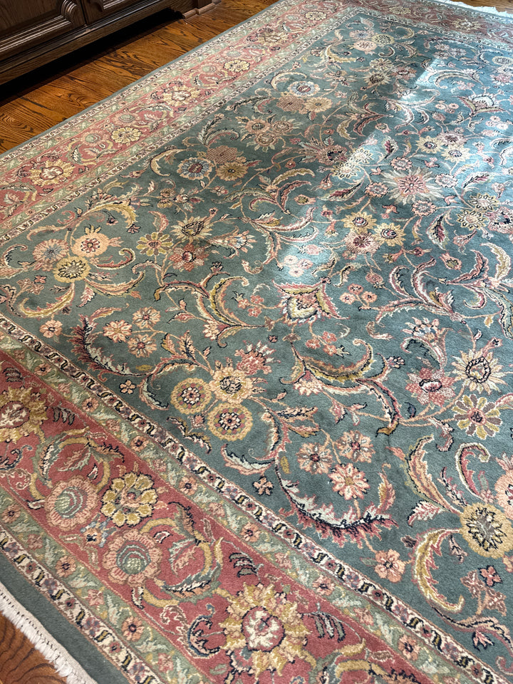 Fine Indo Kashir Rug (8x10 ft) (Online Only Item)