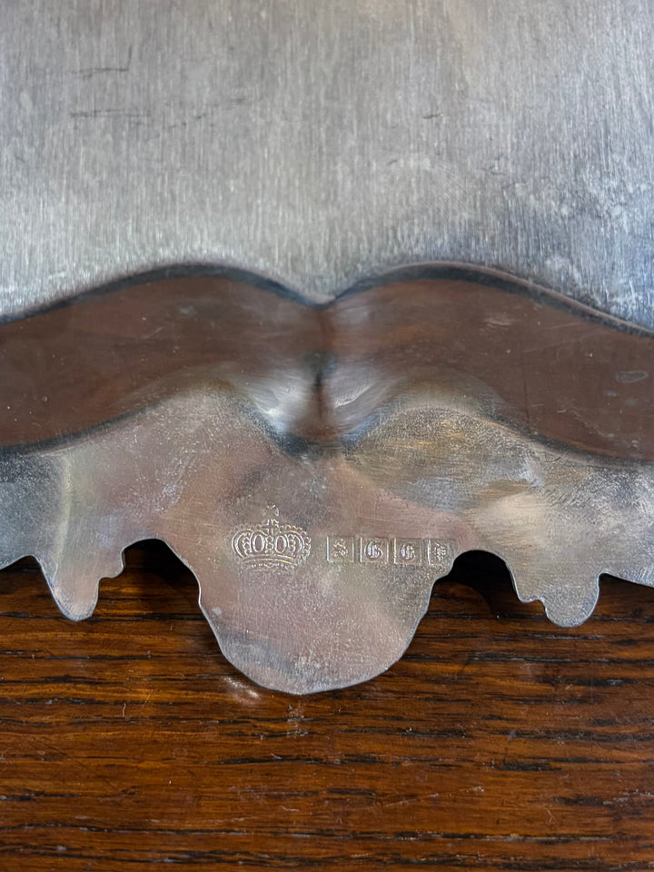 Silver Plated Ornate Square Tray (Victorian Style)