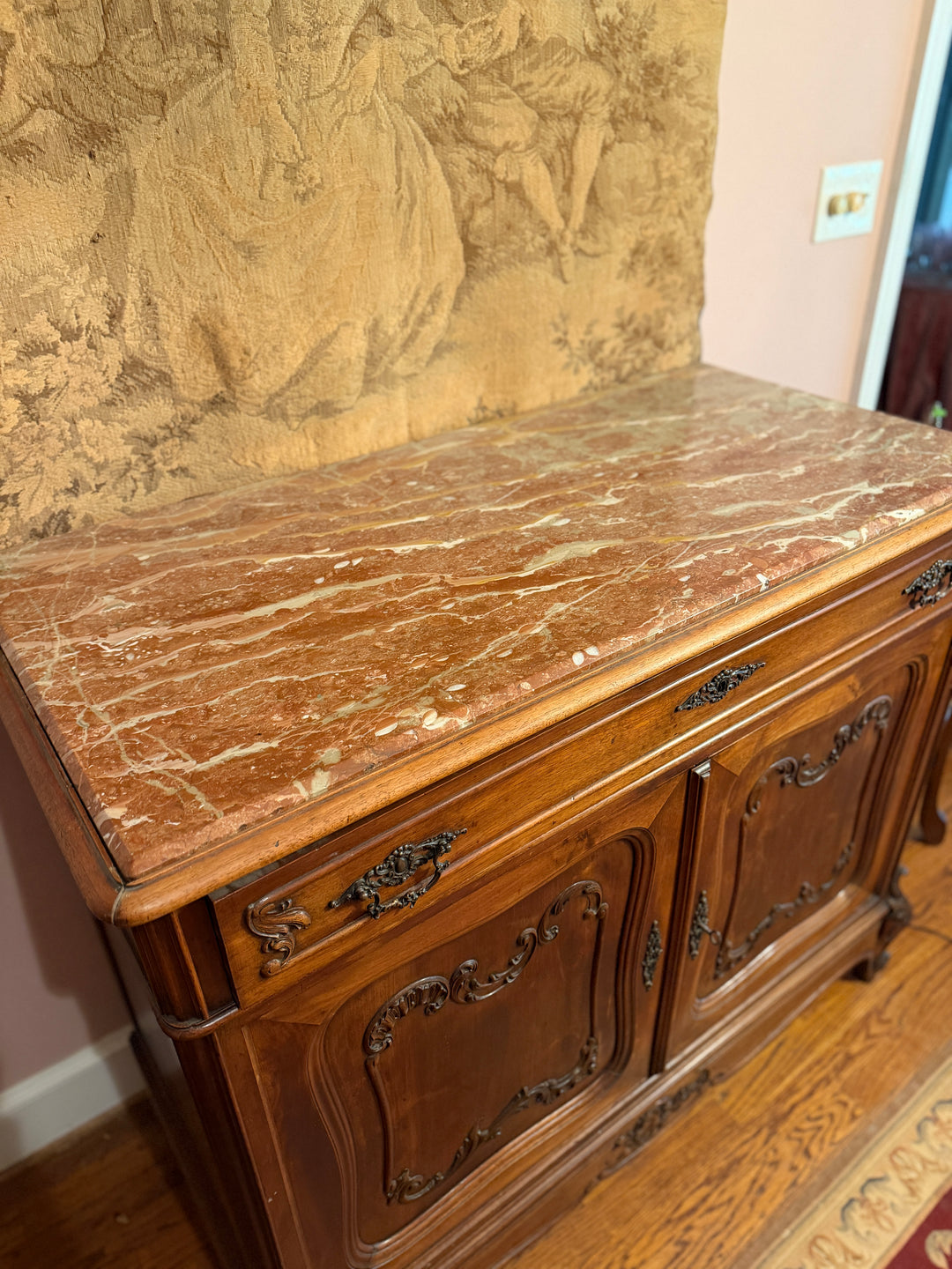 Sideboard with Marble Top