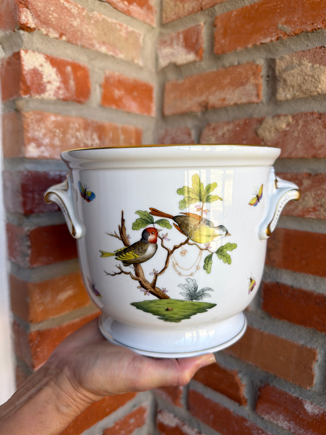 Herend Rothschild Cache Pot