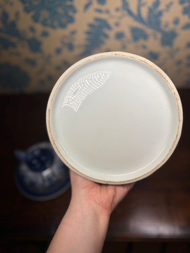 Blue and White Chinoiserie Urn