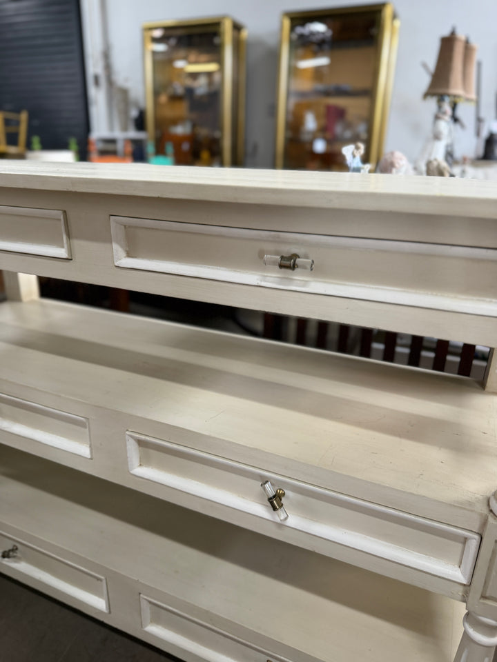 White Console Table