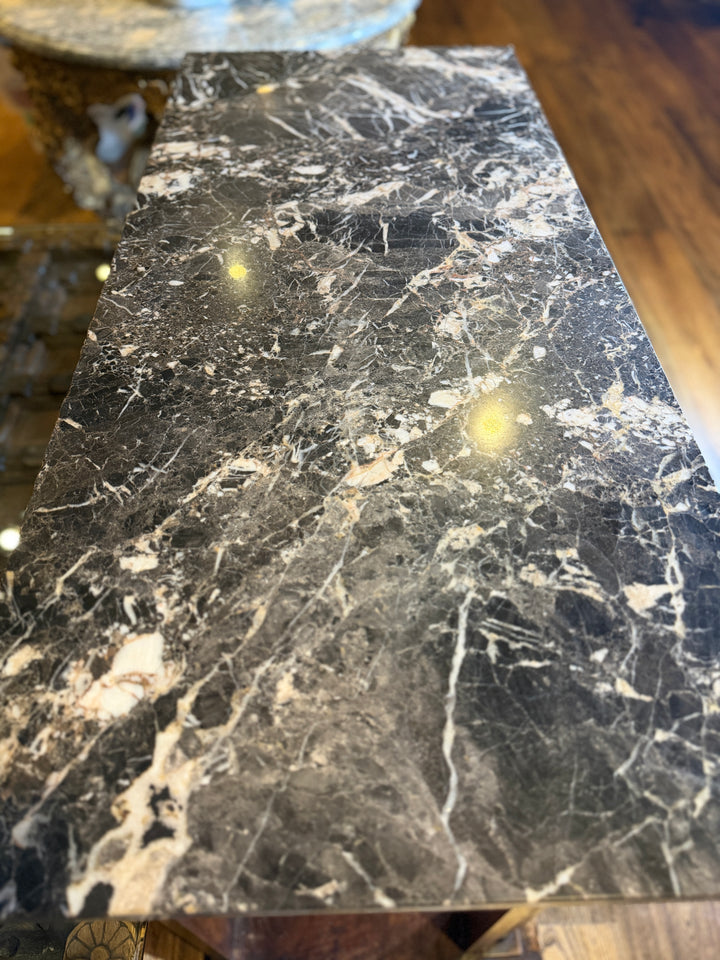 Marble Top Console Table