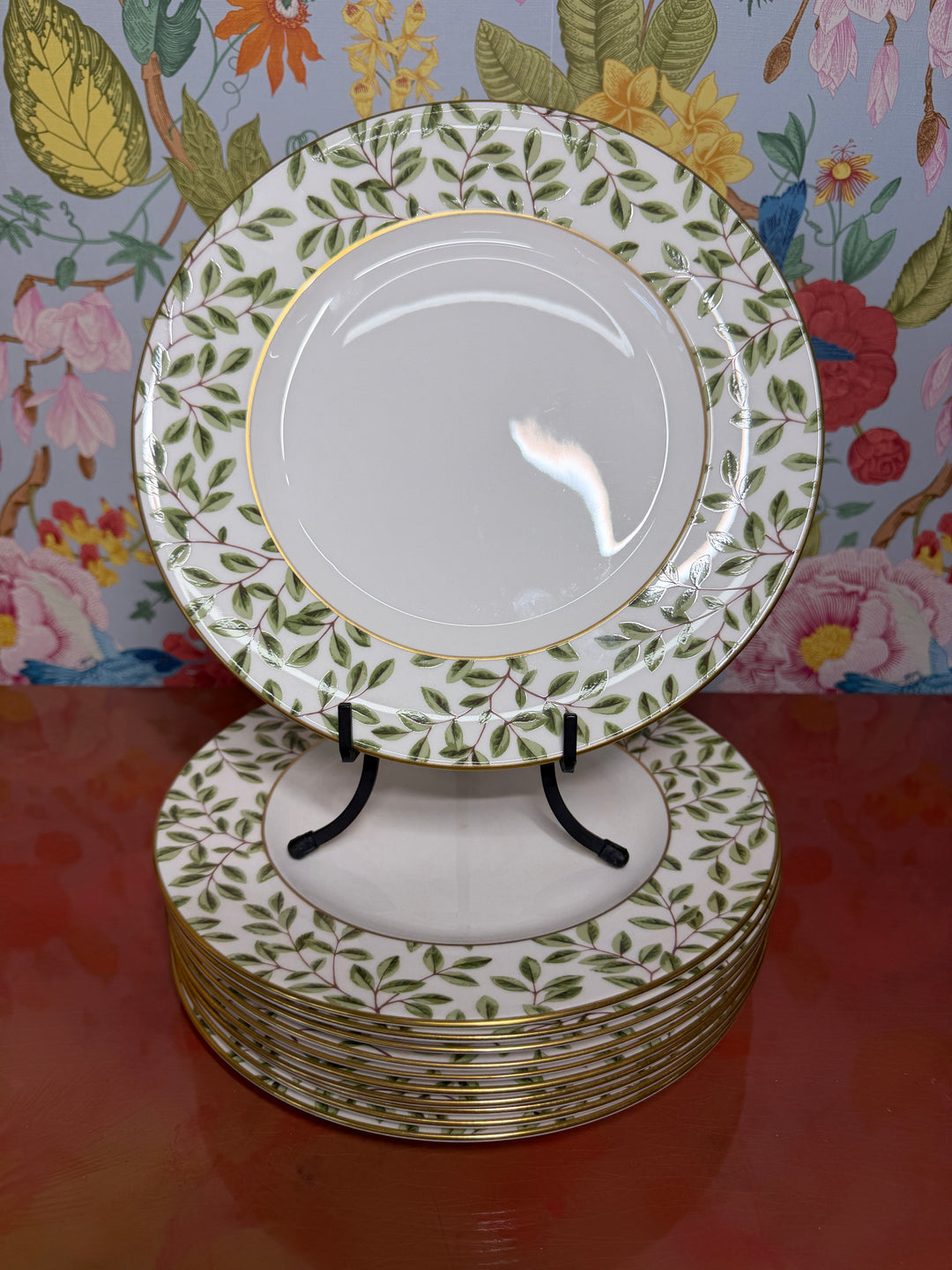 Vintage Tiffany & Co Arbor Dinner Plates (Set of 11)