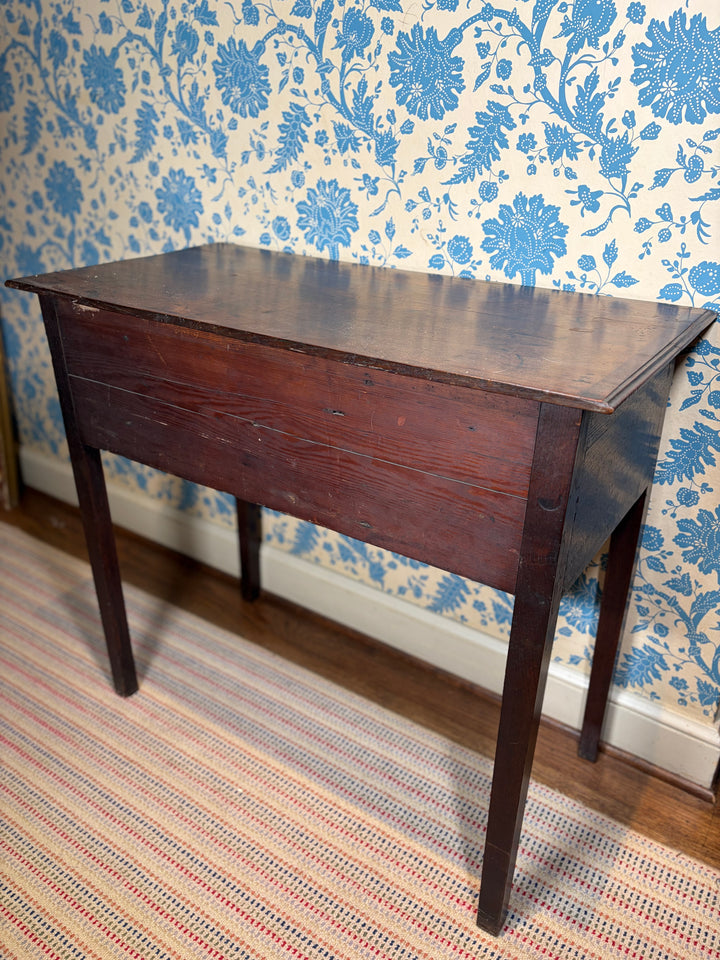 Antique Georgian Oak/Mahogany Lowboy