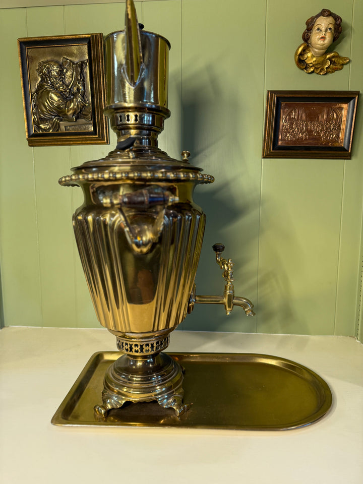 Russian Brass Samovars