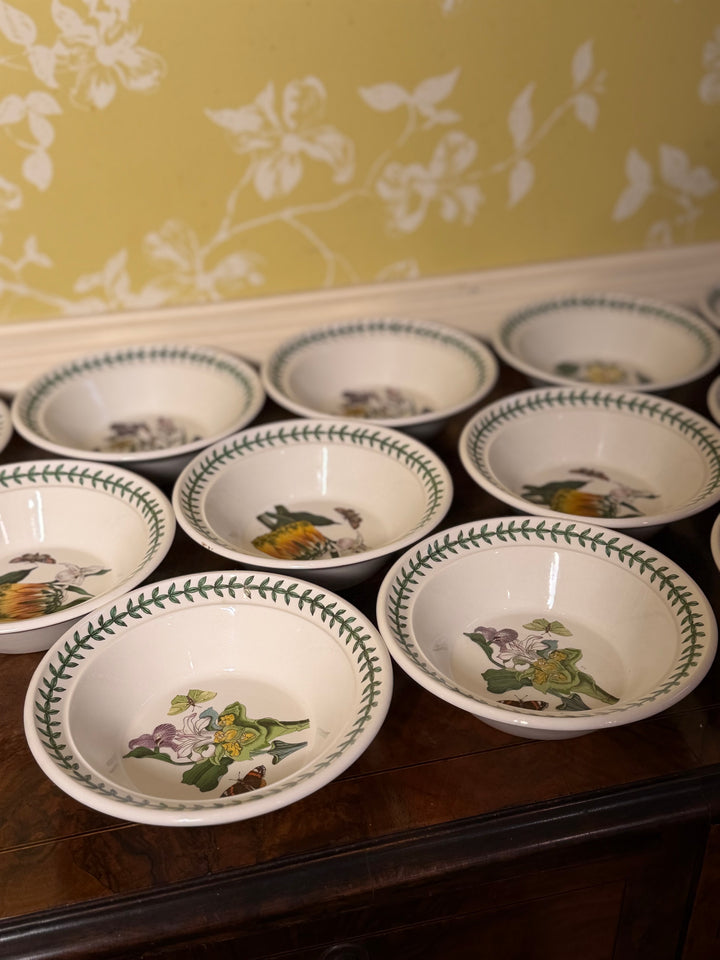 12 Portmeirion Botanic Garden Soup Bowls