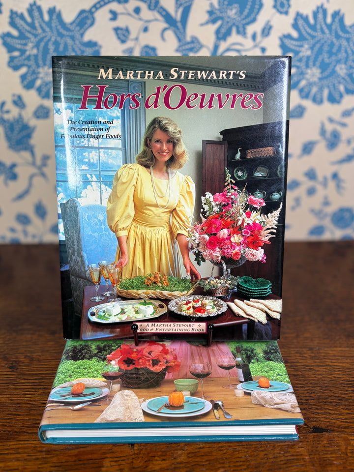 Set of 2 First Edition Martha Stewart Cookbooks