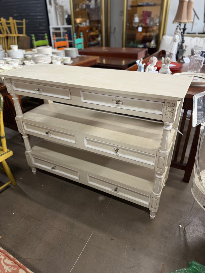 White Console Table