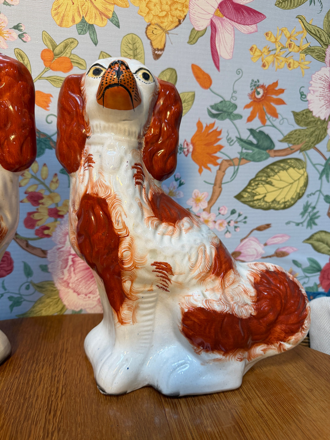 Pair of Antique Staffordshire Dogs