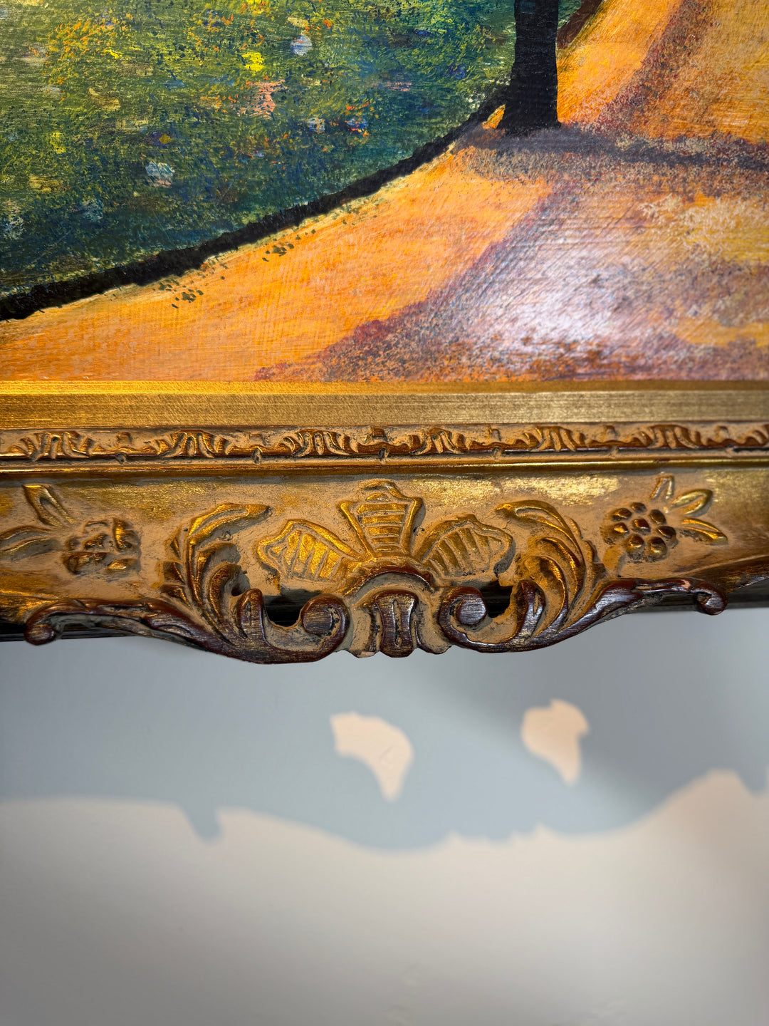 Framed Oil Painting - Signed