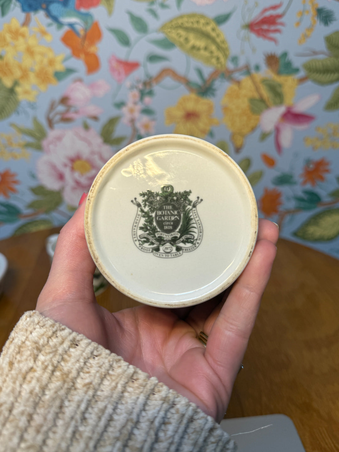 Portmeirion Forget Me Not Sugar and Creamer