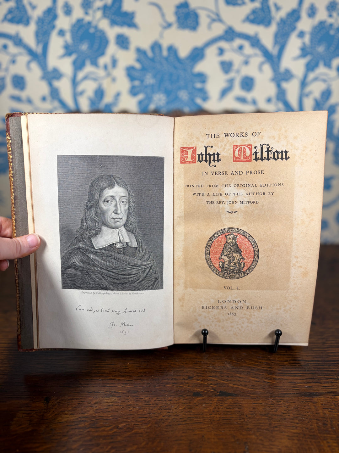 Works of Milton Volumes I-VIII