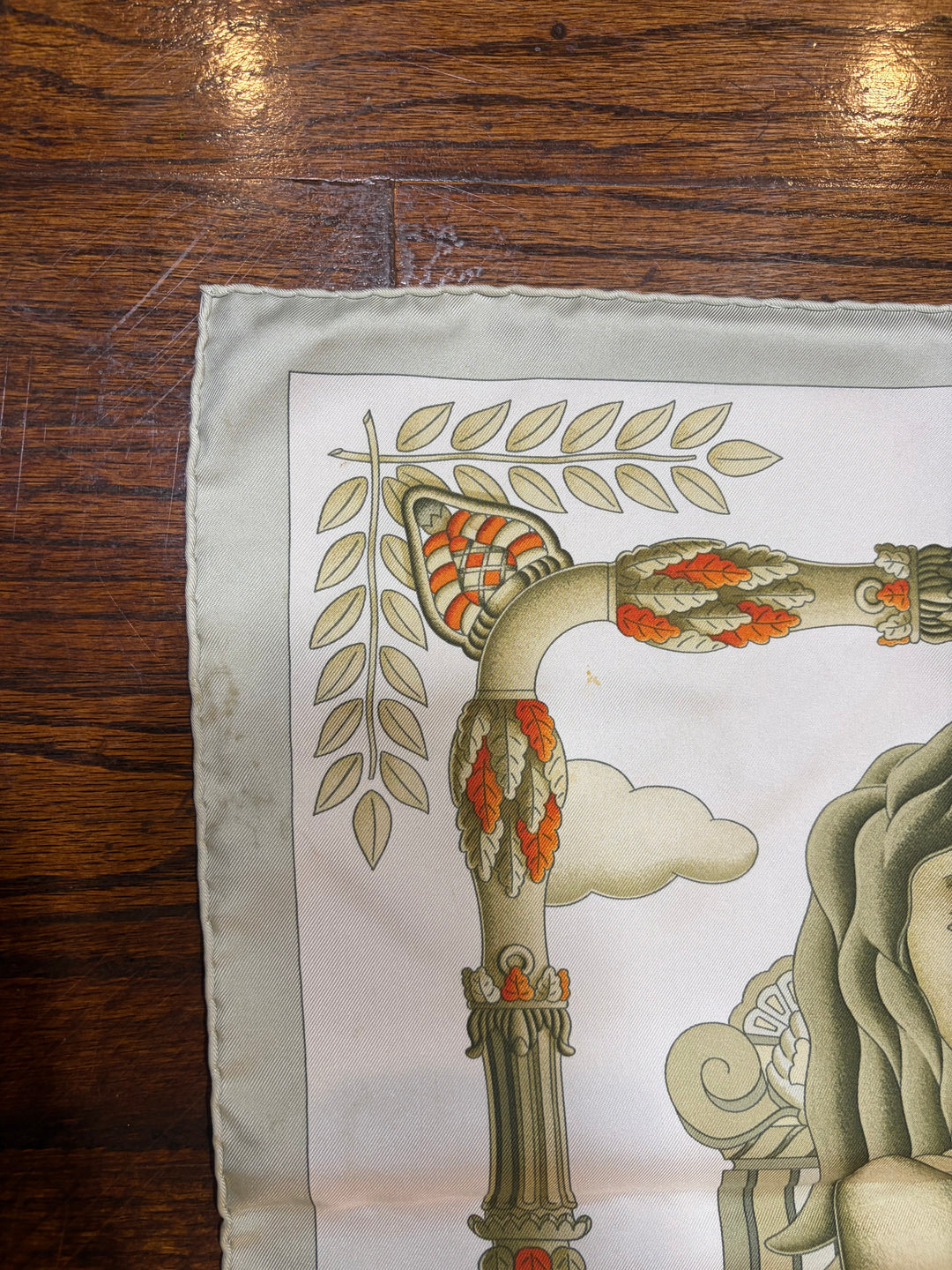 Vintage HERMÈS “Le Matin Neuf” Silk Scarf 90