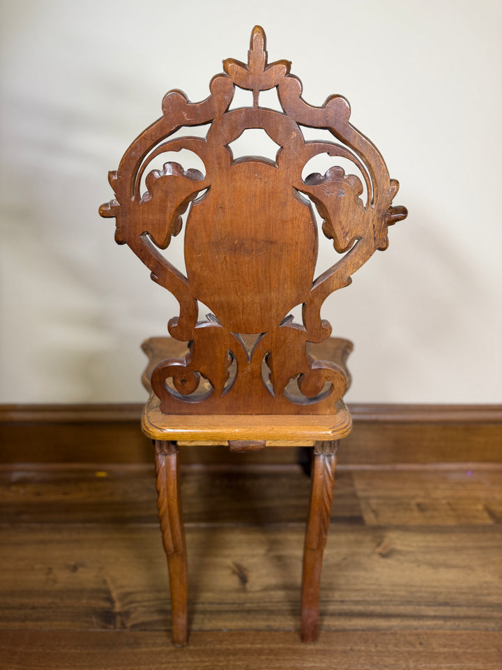 Italian Marquetry Chair