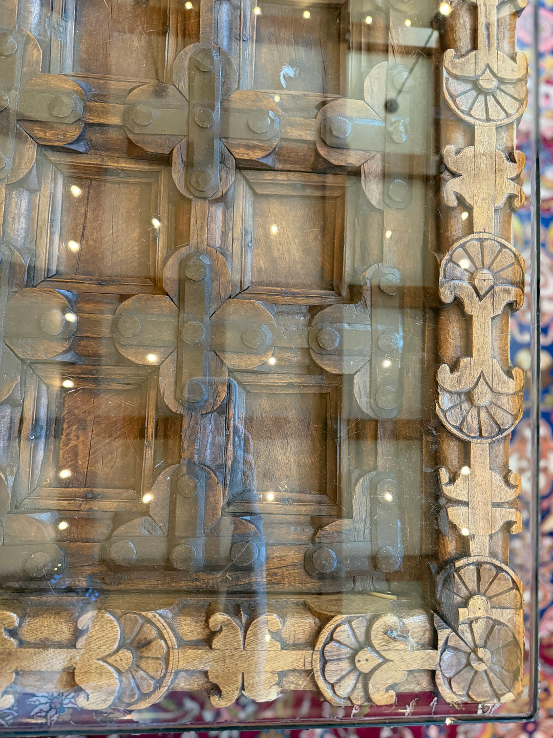 Antique Moroccan Door Coffee Table
