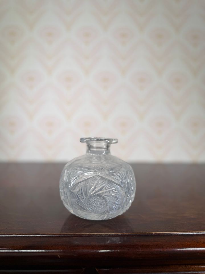 Unmarked Crystal Vase