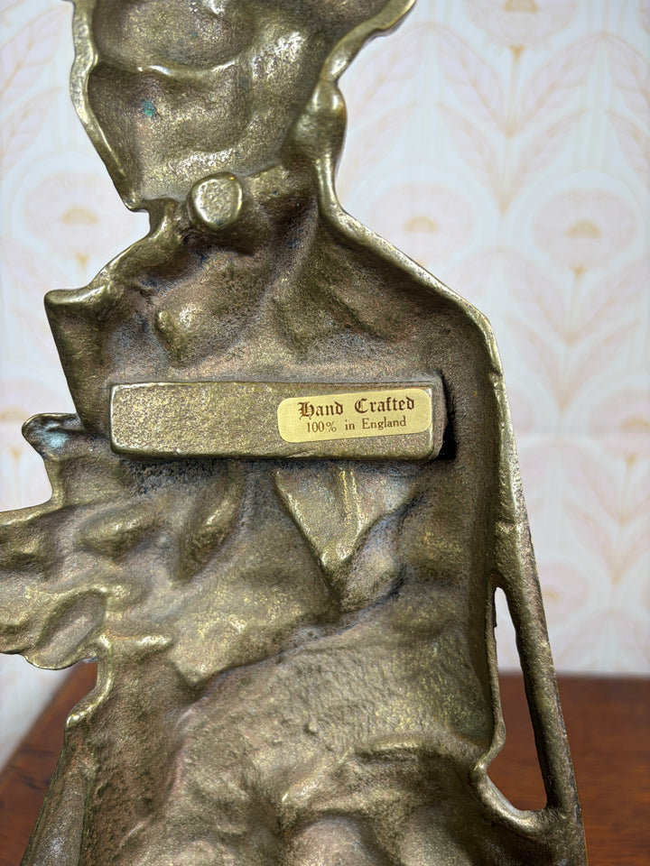 Brass Golfer / Doorstop