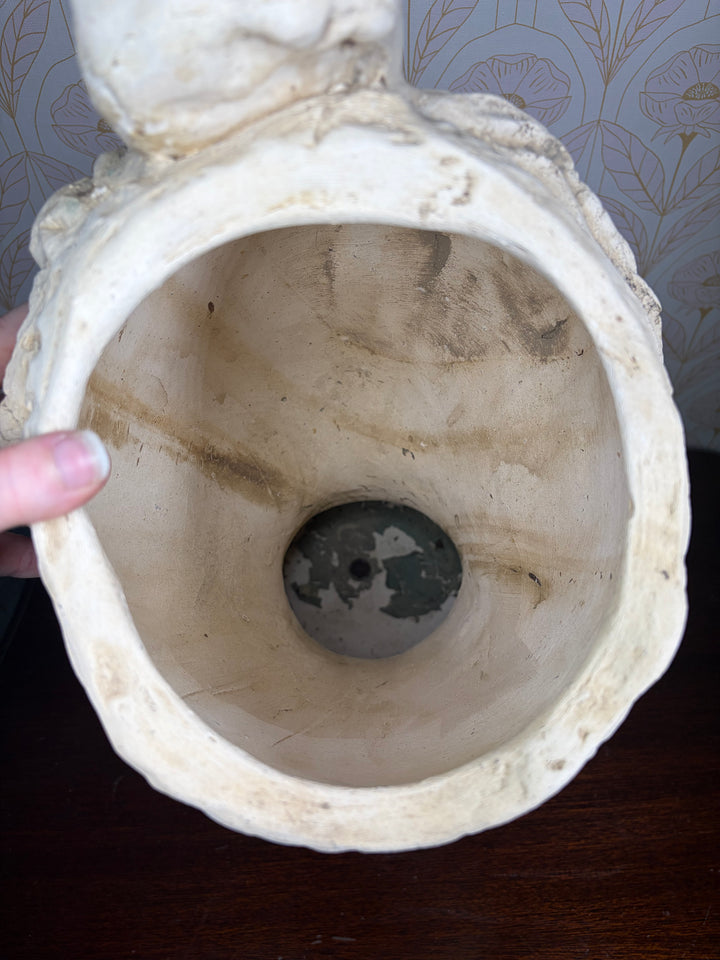 Neoclassical Female Bust Planter