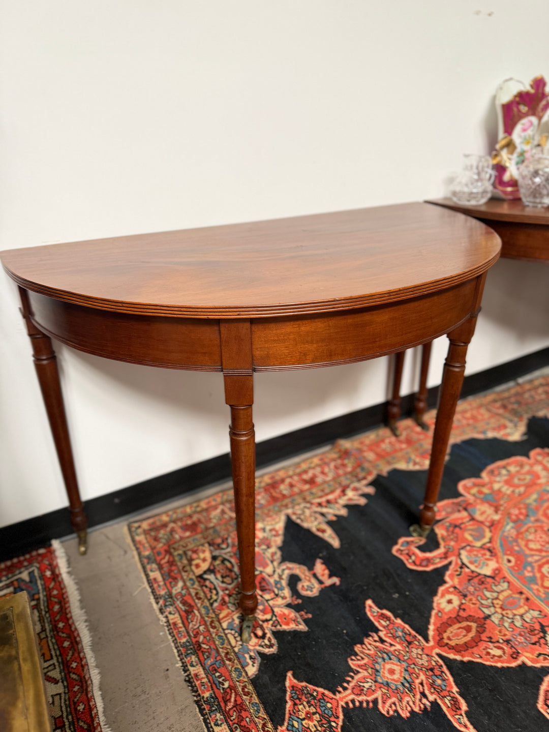 Set of 2 Half Circle Side / End Tables