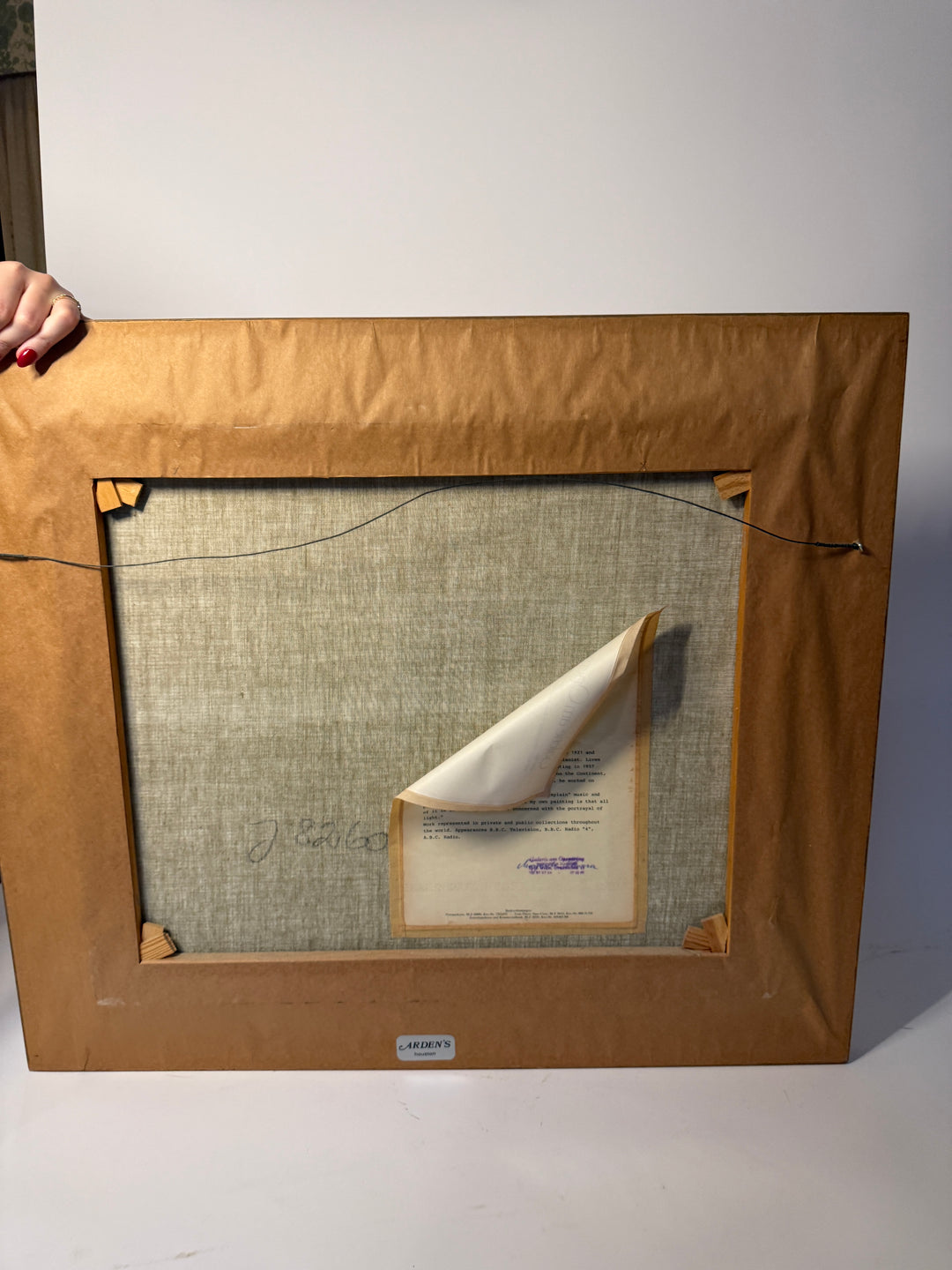 William Rutledge Garden Oil Painting