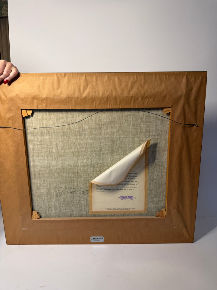 William Rutledge Garden Oil Painting