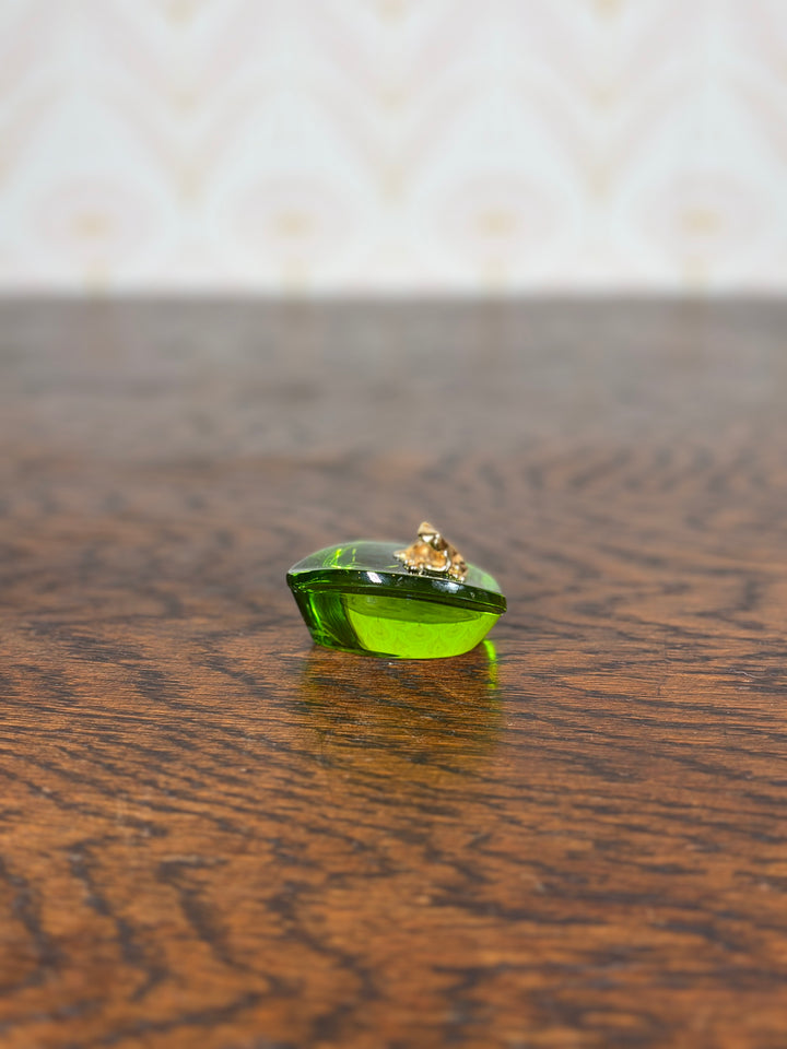 Baccarat Gold Frog on Leaf