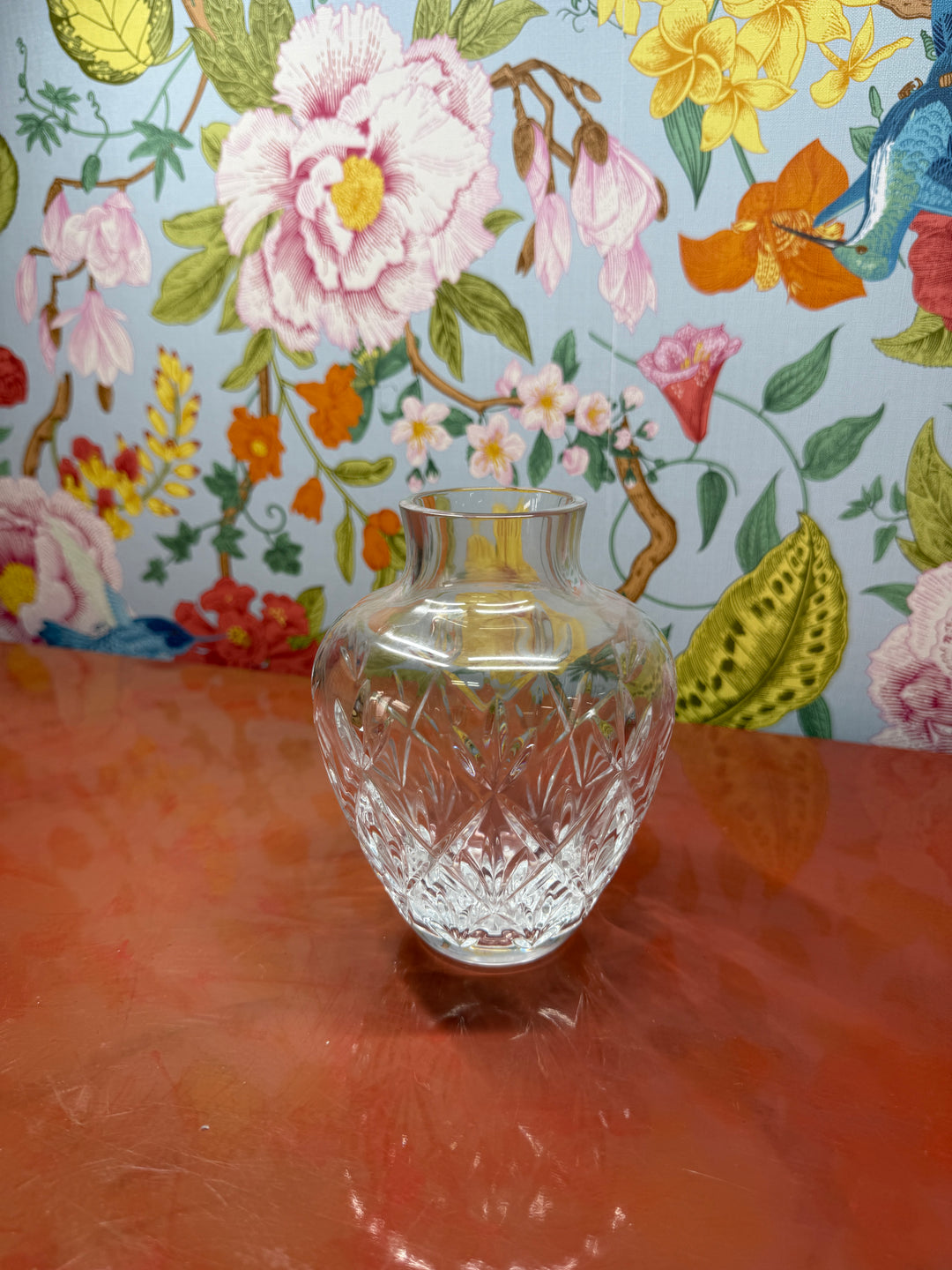 Cut Glass Vase