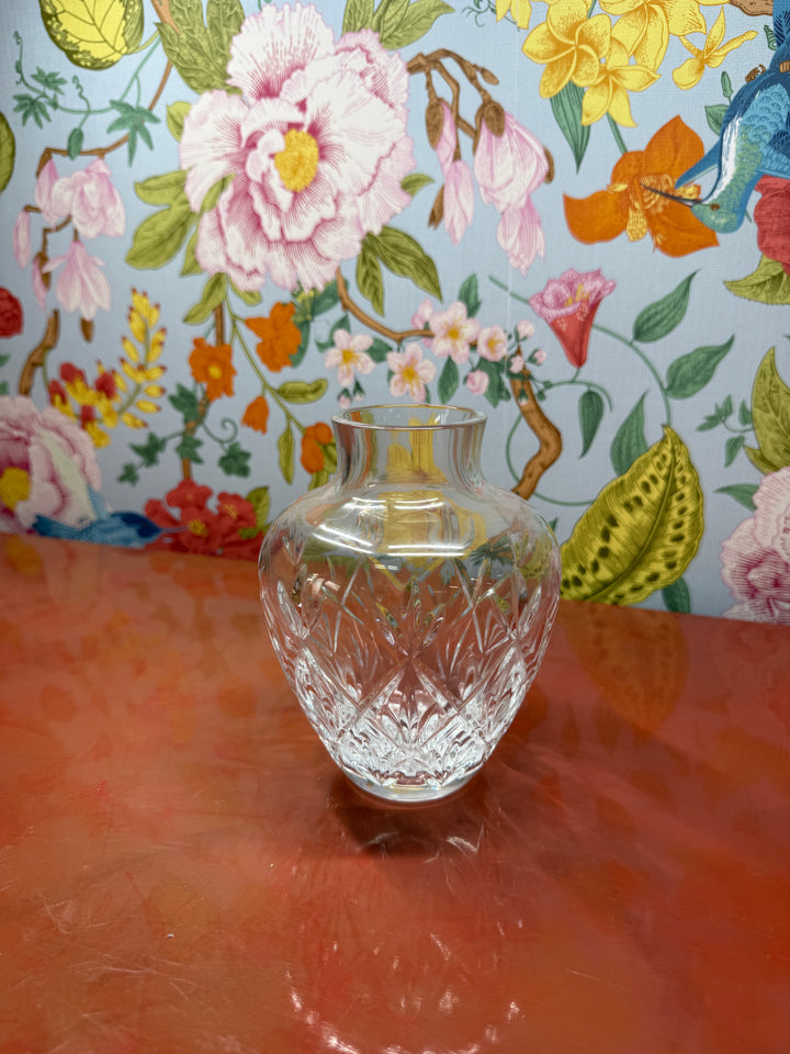 Cut Glass Vase