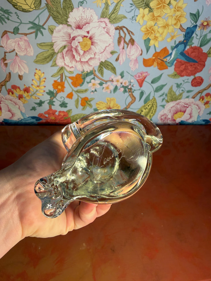 Vintage Glass Cat
