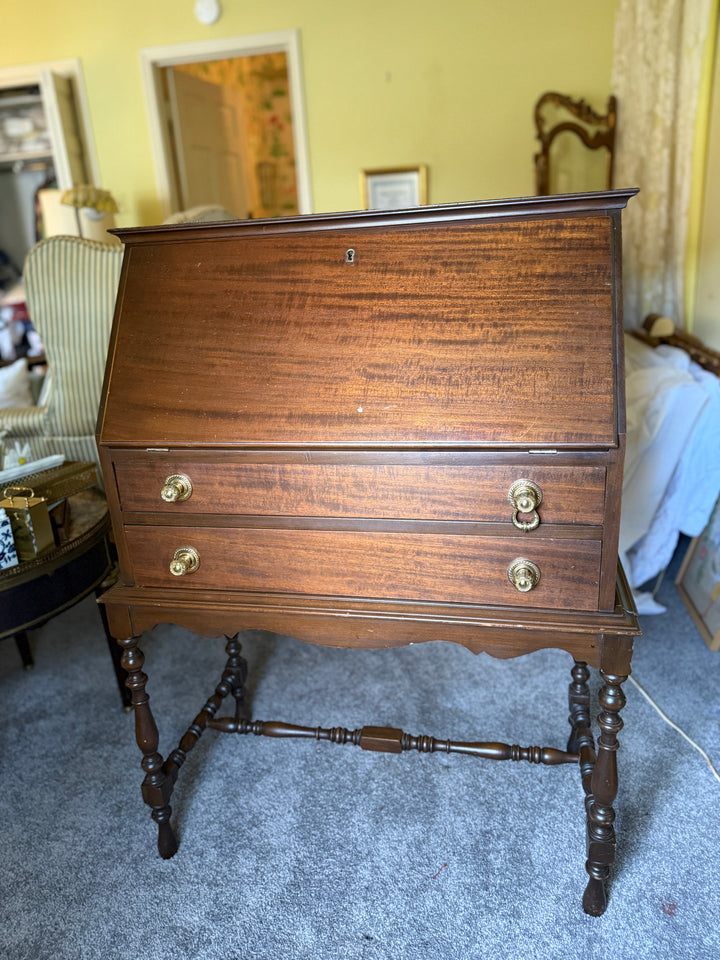 Slant Drop Front Secretary Desk