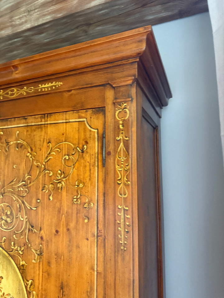 Adams Style Italian Vintage Armoire (Online Only Item)
