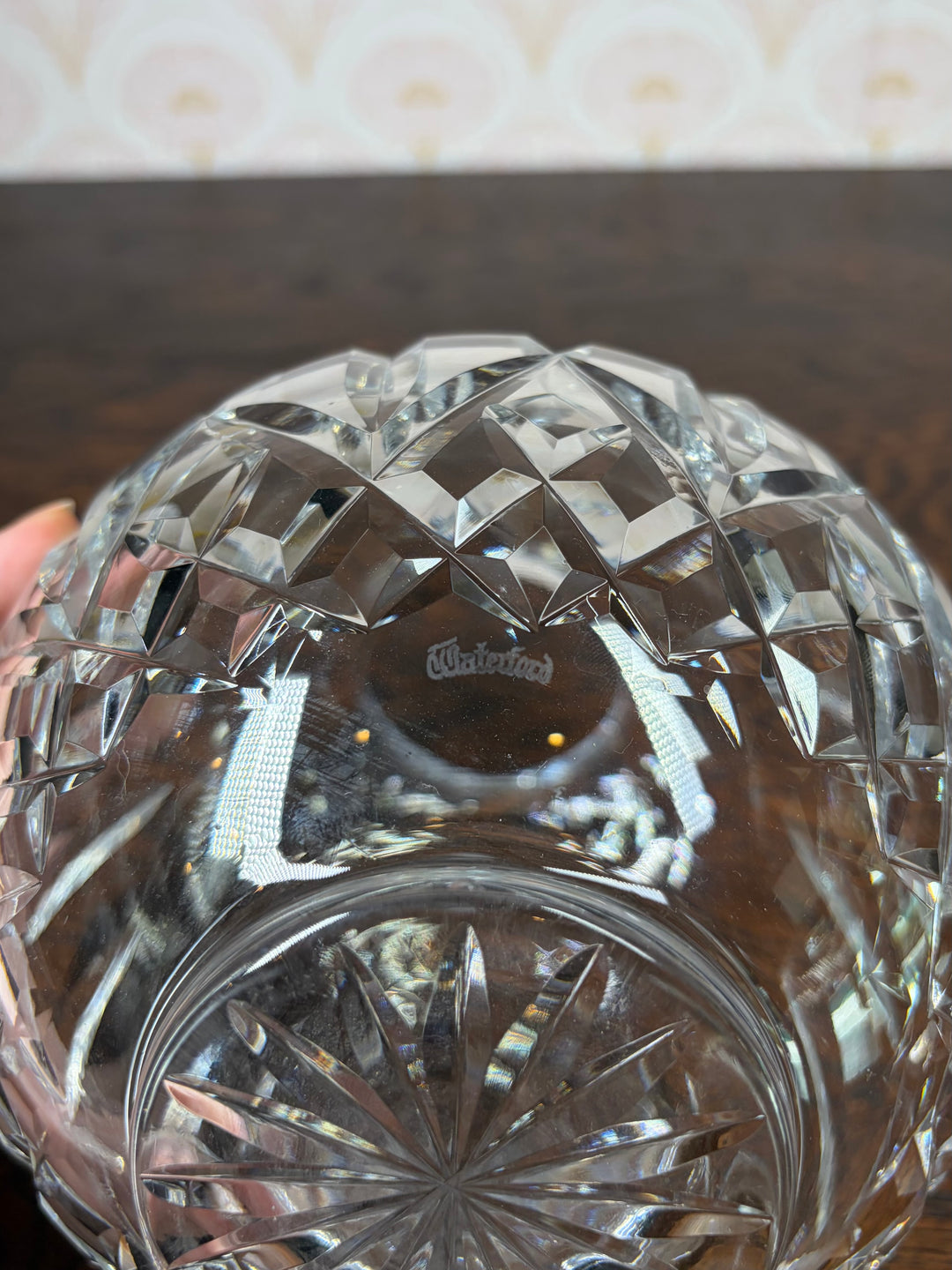 Waterford Spherical Vase