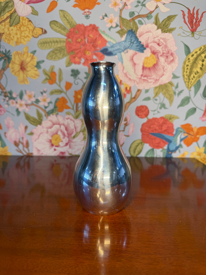 Bulbous Nambe Vase