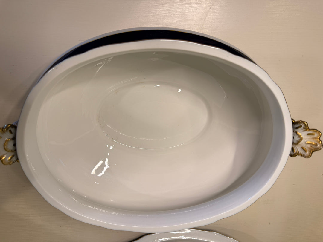 Meissen Cobalt Tureen