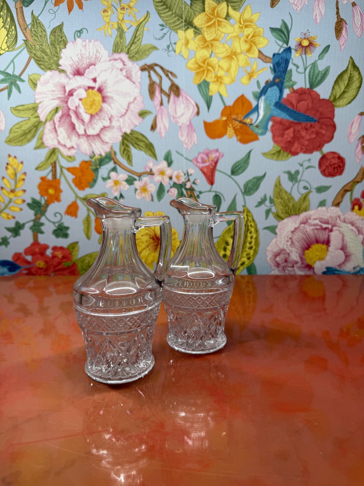 Set of 2 Glass Creamers