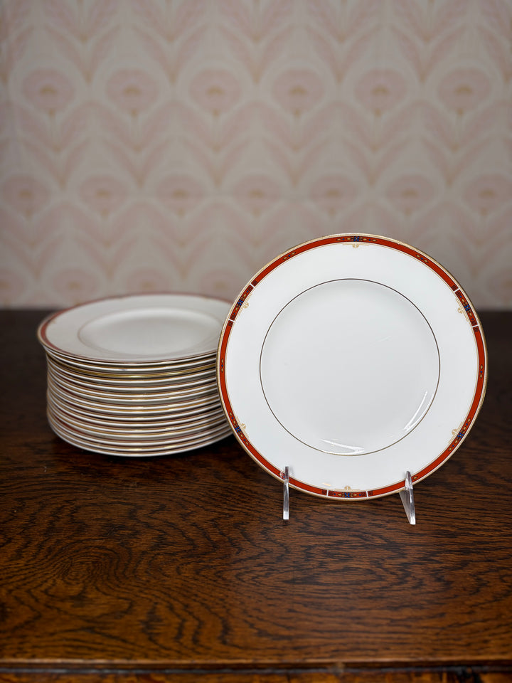 Set of 17 Wedgwood Colorado Salad Plates