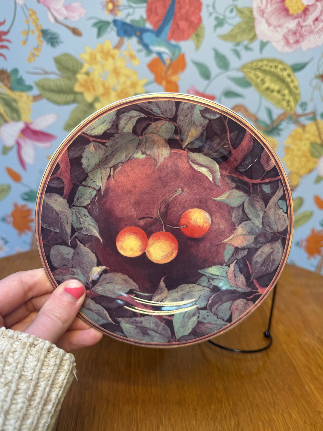 Set of 11 Gien Cueillette Appetizer Plates